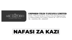 Emporio Tiles Tanzania Hiring Sales Executive